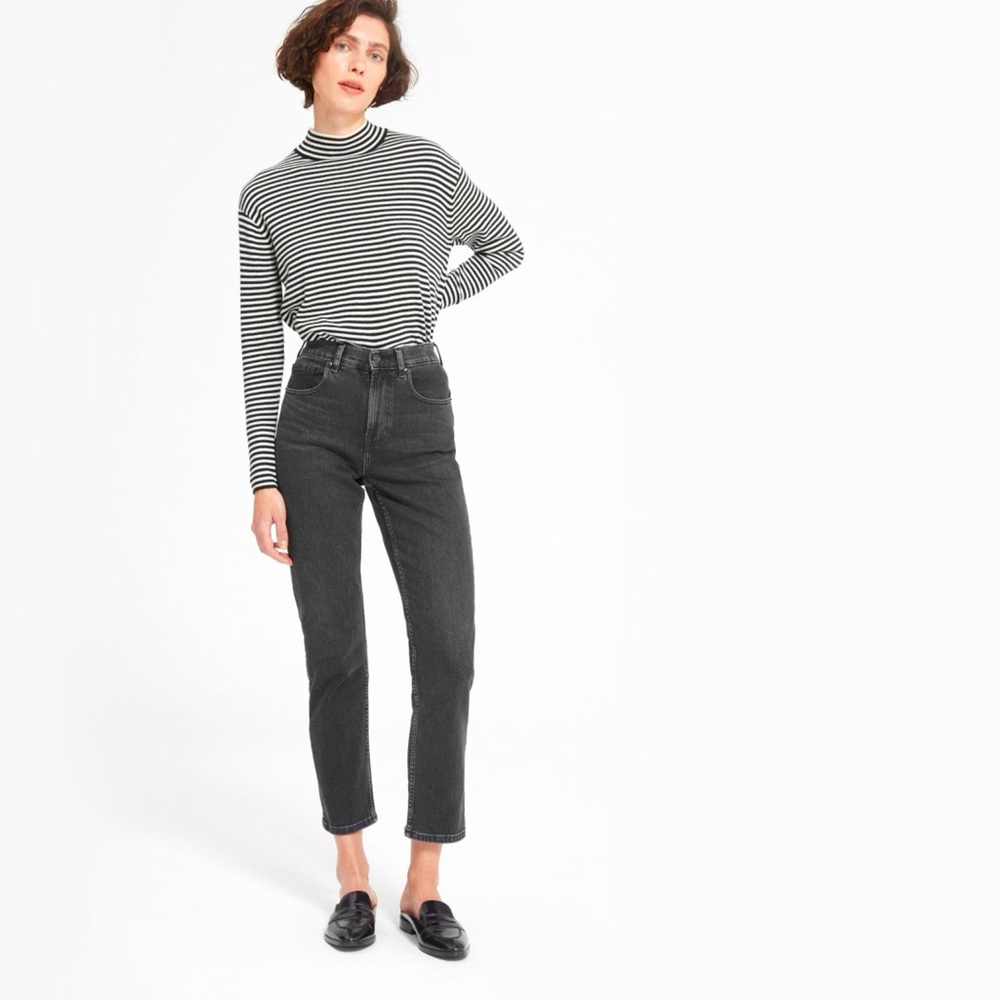 EVERLANE The Cheeky Jean in Black Size 26 Tall